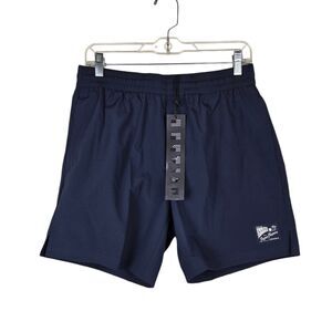 NWT Paper Planes Men's Sz S Endless Summer Navy Blue Seersucker Shorts 700005